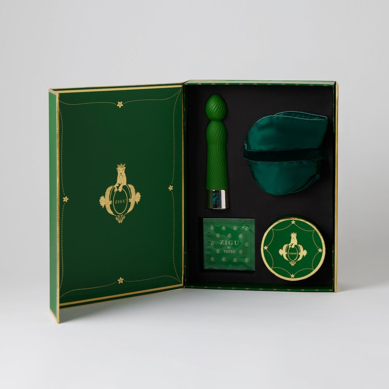 Zigu by Tasten Le Jardin Royale is a Vaginal Stimulator Luxury Gift Box Set 